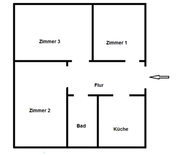 Helle 3-Zimmer Dachgeschosswohnung in Hohenstein - Photo 1