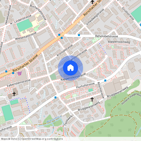 9000, St. Gallen, Rappensteinstrasse, 21
