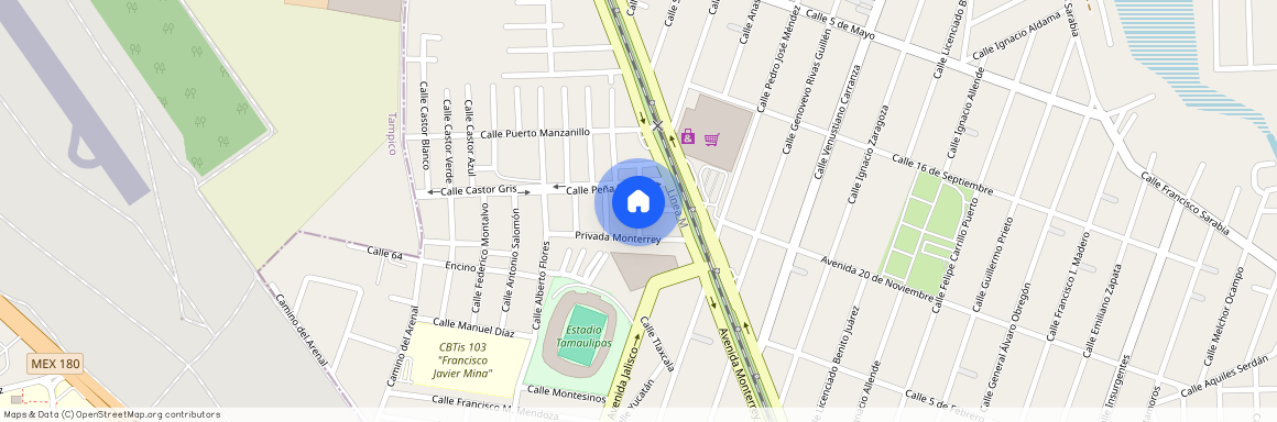 Calle Puerto Zihuatanejo, 89510 Ciudad Madero, TAM, Mexico