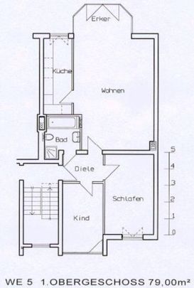helle 3Z EG Wohnung in Eichlinghofen, 79qm Fussbodenheizung - Photo 1