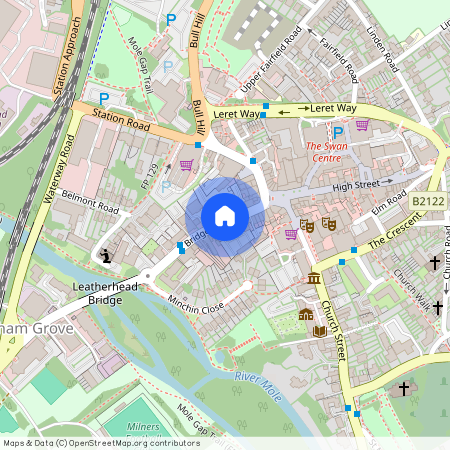 BRIDGE STREET, LEATHERHEAD, KT22