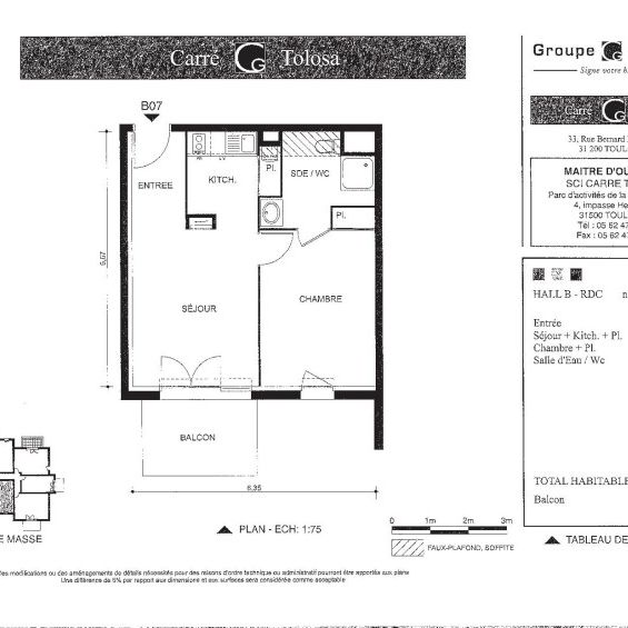 Location Appartement 2 pièces 40m² TOULOUSE 31200 - Photo 2