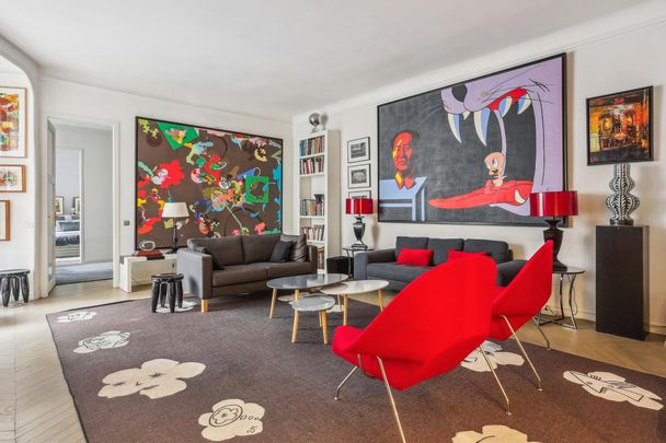 Location Appartement 6 pièces Meublé 145m² PARIS 16ème - Photo 1
