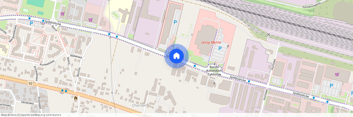 ul. Spółdzielców, Konin, wielkopolskie