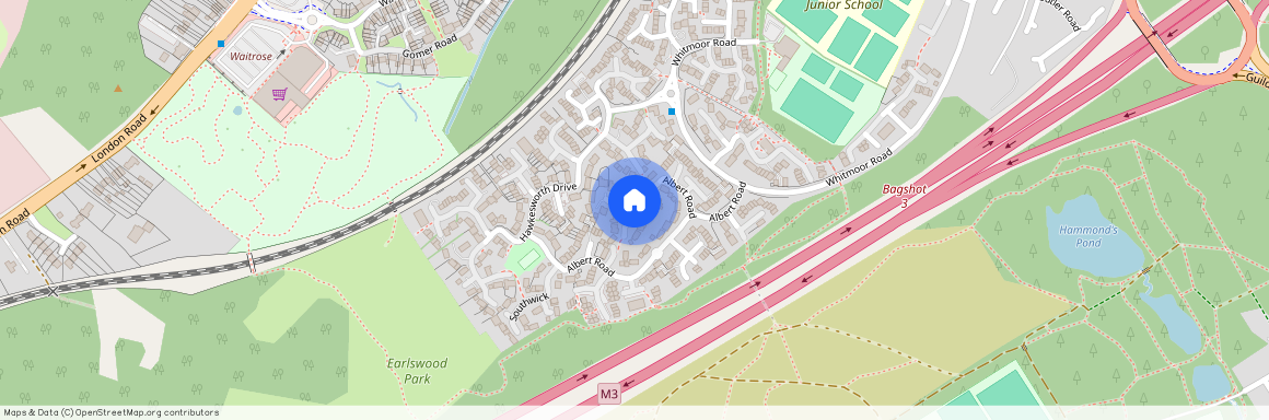 Albert Road, Bagshot