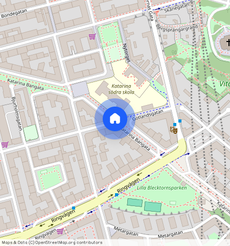 Katarina Bangata, Stockholm