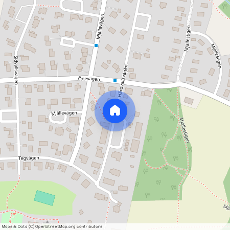 Hårdvallsvägen, Frösön