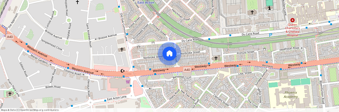 Norbroke Street, East Acton, London, W12 0QU