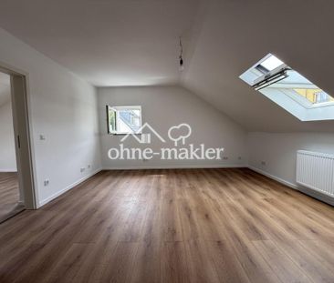 Frisch sanierte 44 m² Dachgeschoss-Singlewohnung – nur 3 Min. zum P... - Foto 1