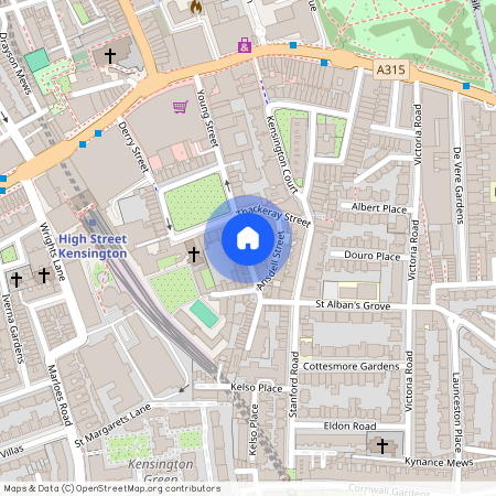 Ansdell Terrace, Kensington, London