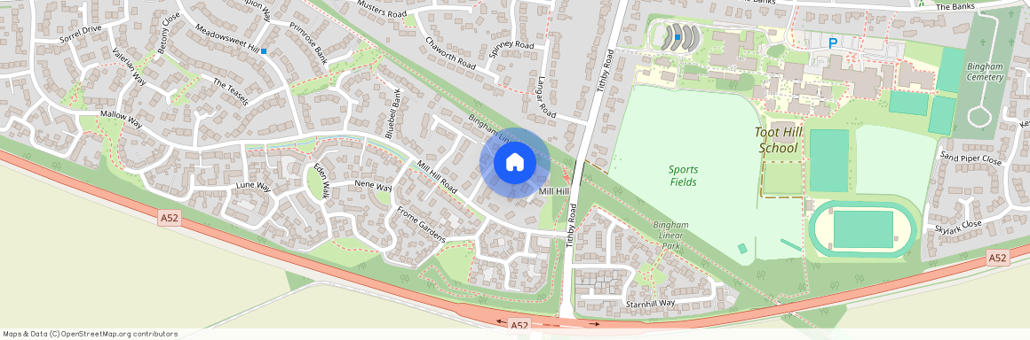 Charlock Gardens, Bingham, Nottingham