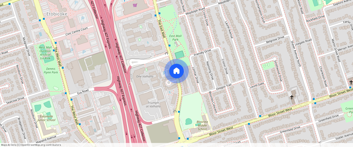 Etobicoke, Etobicoke, Toronto, M9B 3Z8