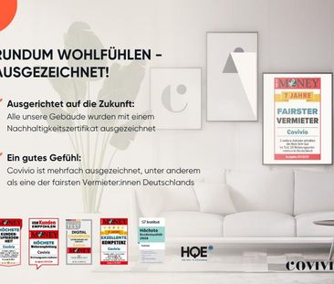 Wunderschöne moderne 2-Zimmer-Wohnung mit großer Küche ! - Photo 1