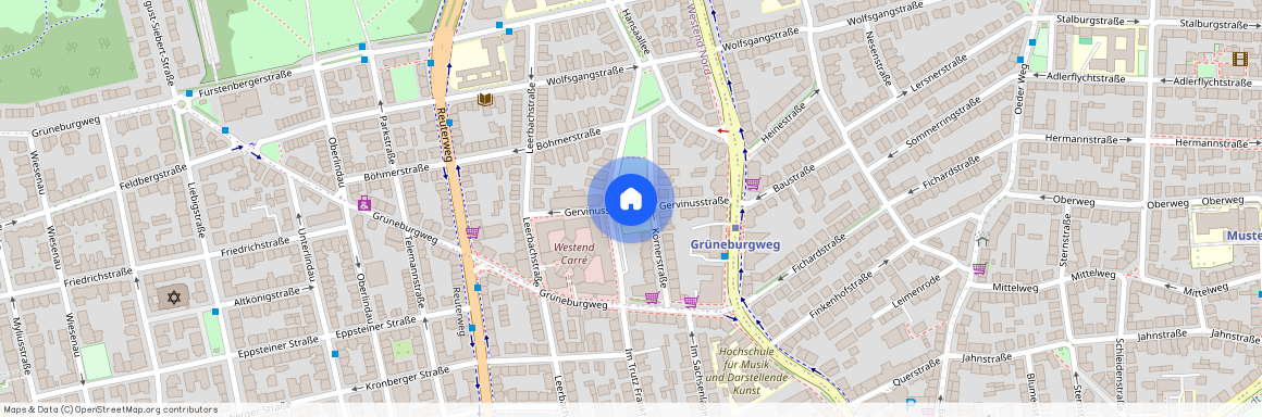 Gervinusstraße, 60322 Frankfurt am Main, Germany