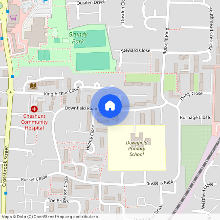 Downfield Road, Cheshunt