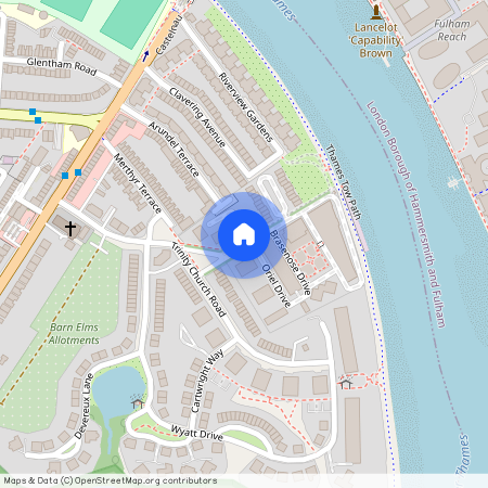 Somerville Avenue, Harrods Village, Barnes, London