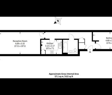 1 Bed Flat, Merchants Row, SE10 - Photo 5