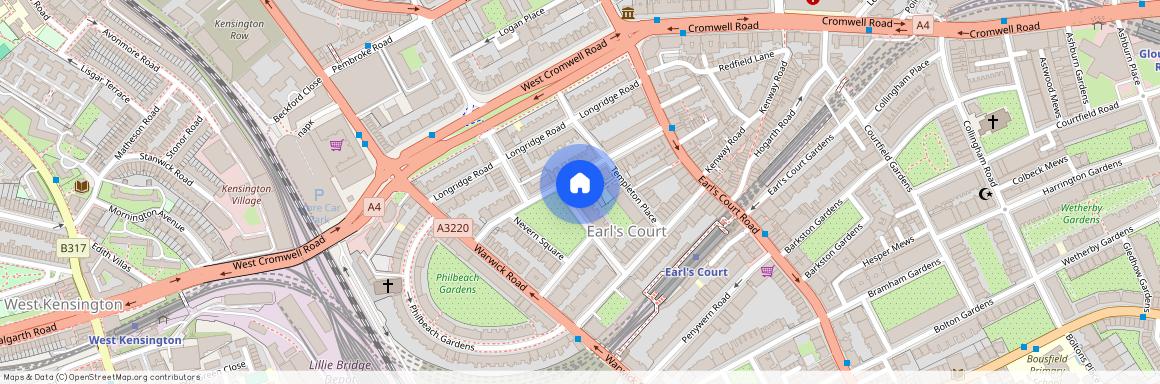 Nevern Square, Earl's Court, London, SW5