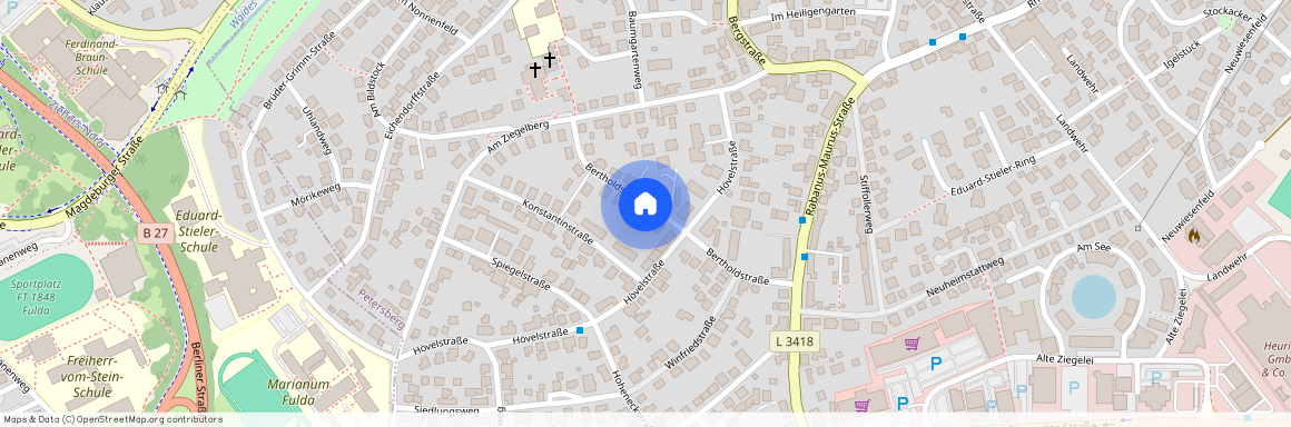 Bertholdstr. 16, 36100 Petersberg OT Kernstadt