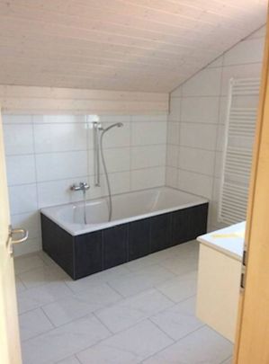 For rent – 3.5-room duplex apartment – 120 m² – Morens (FR) – Unobstructed view of the Alps - Foto 1