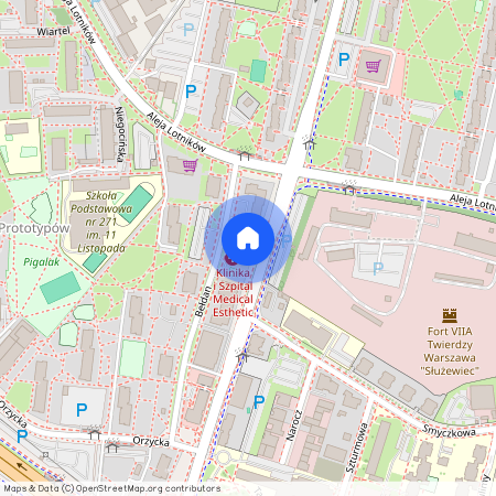 ul. Zygmunta Modzelewskiego 17, Służew, Mokotów, Warszawa, mazowieckie