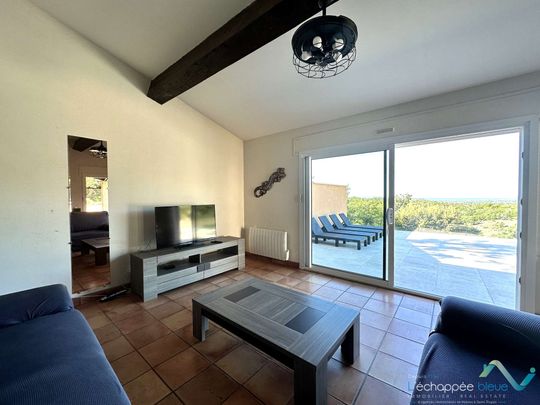 Villa climatisée pour 12 personnes avec piscine chauffée et vue mer à La Londe-Les-Maures - Photo 1