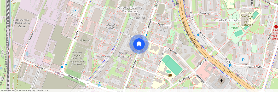 ul. Obrzeżna, Służewiec, Mokotów, Warszawa, mazowieckie