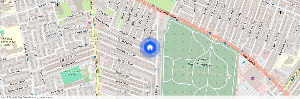 97 Boswell St, Liverpool L8 0RN, United Kingdom