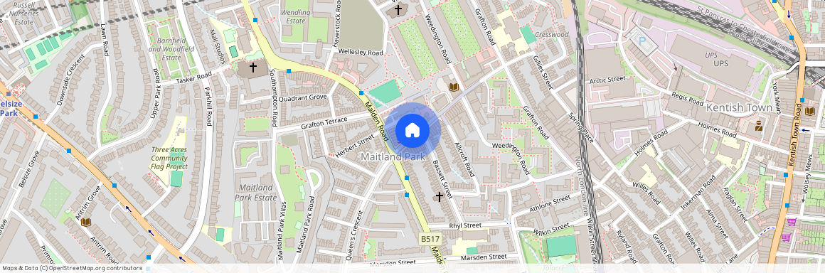 Queens Crescent, Chalk Farm, NW5