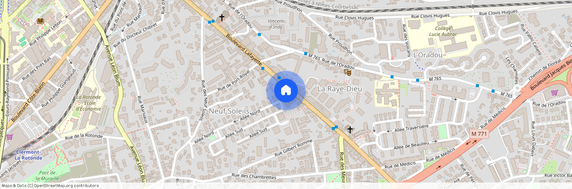 Résidence La Falaise 2 allée Nord, 63000, Clermont-Ferrand