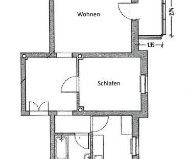 Stilvoll wohnen mit Parkett & Sonnen-Balkon! - Foto 1