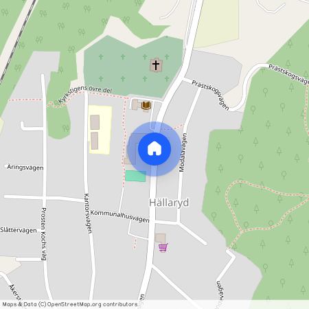 Elisbergsvägen, Trensum