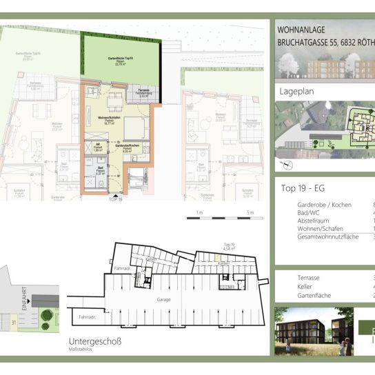 Neubau-Wohntraum: 1-Zimmer-Gartenwohnung in Röthis zu vermieten! - Foto 2