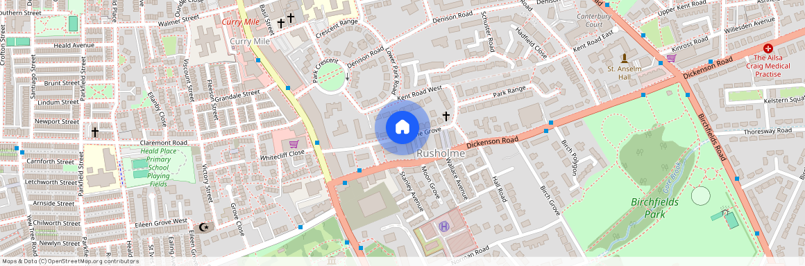 Rusholme Grove, Victoria Park, M14