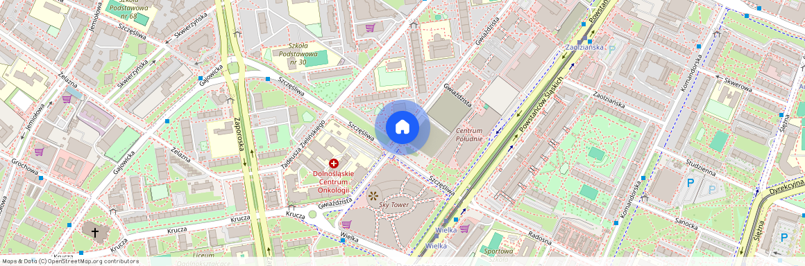 Powstańców Śląskich, Krzyki, Wrocław, dolnośląskie