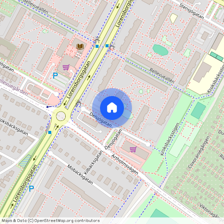 Delsjögatan 12, Bellevuegården