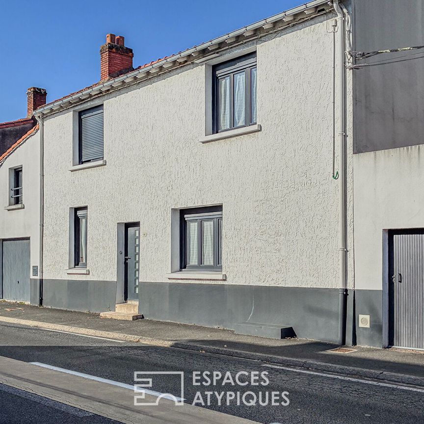 Maison de bourg au Pallet avec son jardin intimiste - Photo 1