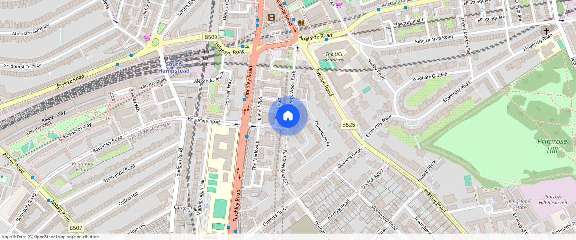 St Johns Wood Park, St John's Wood, NW8, London