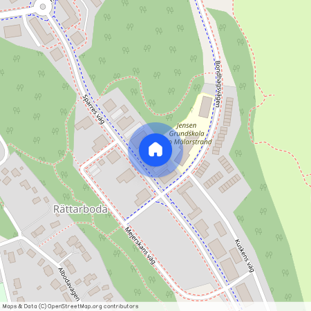 Sparres väg 13, Bro