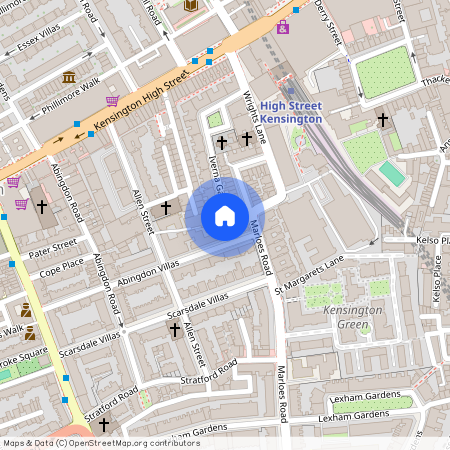 Iverna Gardens, Kensington, London, W8
