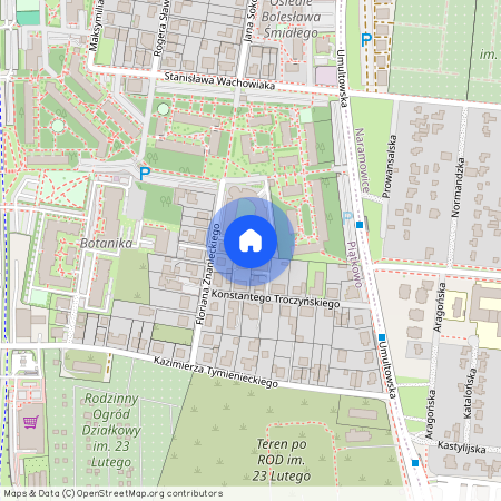 ul. Floriana Znanieckiego, Piątkowo, Stare Miasto, Poznań, wielkopolskie