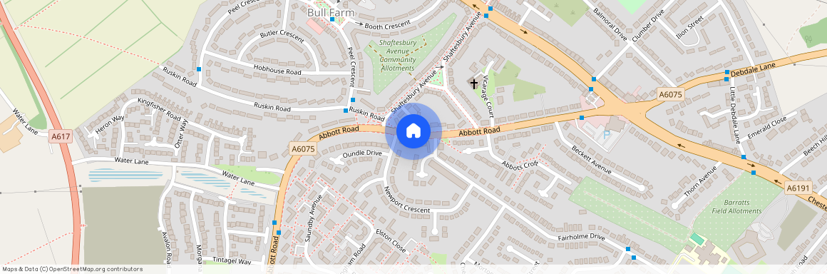 Abbott Road, Mansfield, NG19, Abbott Road, Mansfield