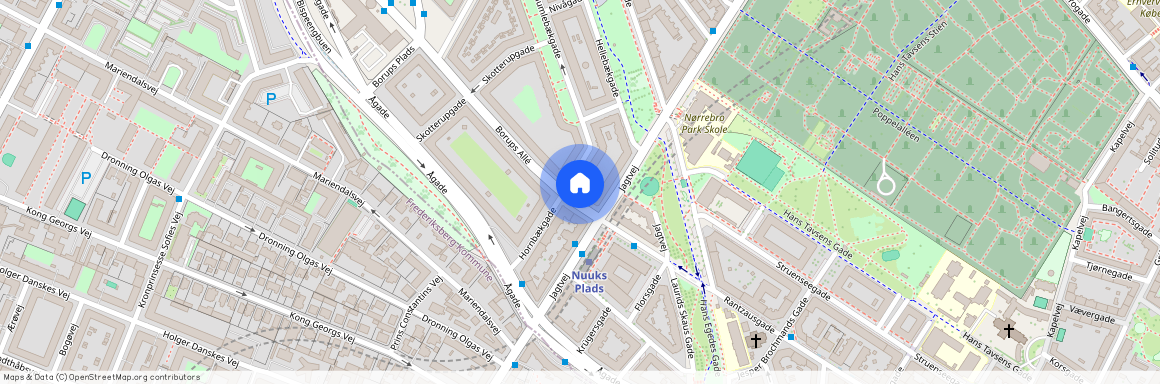 Borups Allé 4, 2. th., 2200 København N, 2200 København N