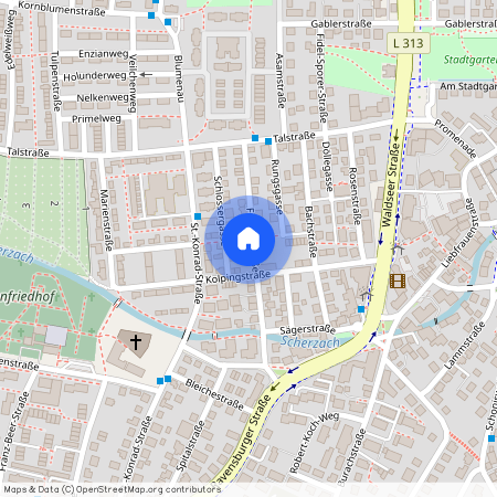 Friedenstraße 18, 88250 Weingarten, Württ, Baden-Württemberg