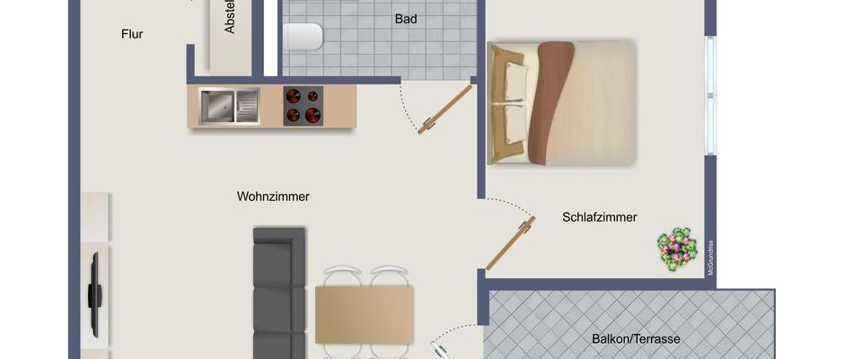 Neubaumietwohnungen in TOP-Lage von Horb-Hohenberg / Erstbezug! - Photo 1