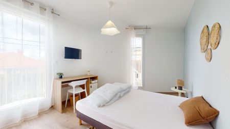 TARISSAN A05 Colocation 4 chambres à Toulouse - Photo 2