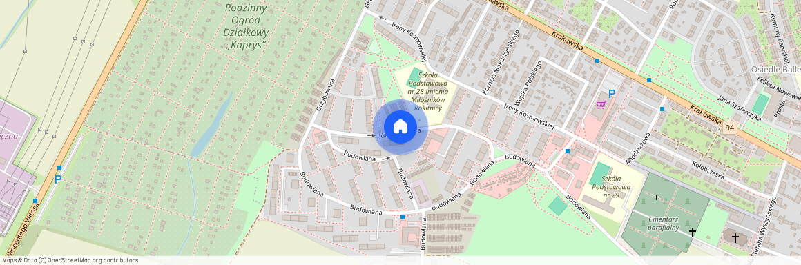 ul. Józefa Wajzera, Rokitnica, Zabrze, śląskie