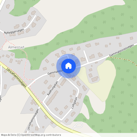 Gammalstorpsvägen, Älmestad