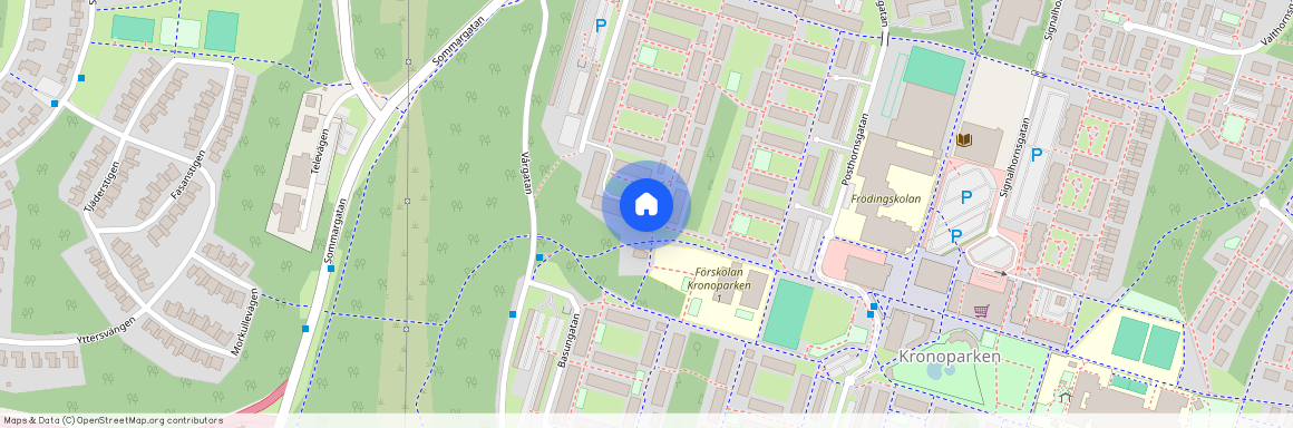 Kronoparken, Karlstad, Värmland, Jakthornsgatan 14