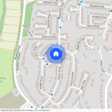 Chalfont Walk, Norwich, Norfolk